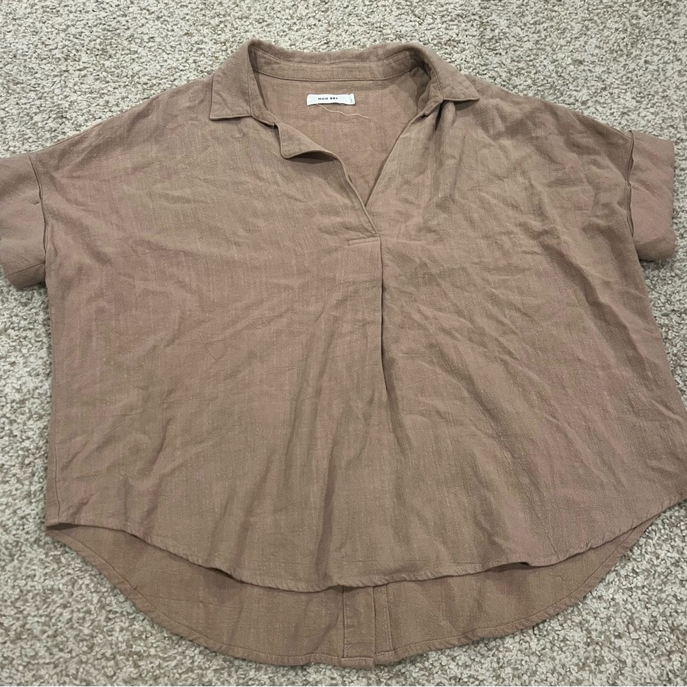MOD REF Tan Women's Top